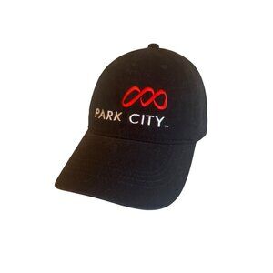 Park City Utah Cap Black Adjustable Baseball Hat Travel‎ Vacaction USA